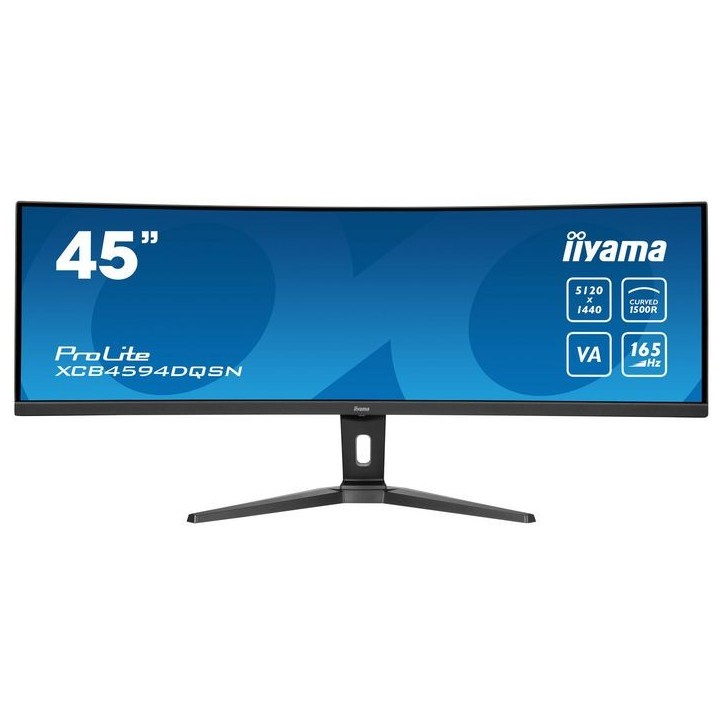 XCB4594DQSN-B1 iiyama 44,5" ETE DQHD VA,5120x1440,450cd/m²,0,8ms,Speakers,USB-C Dock,DP, 2x HDMI,KVM,SB3.2x3,FreeSync,13cm Adj. XCB4594DQSN-B1 iiyama 44,5" ETE DQHD VA,5120x1440,450cd/m²,0,8ms,Speakers,USB-C Dock,DP, 2x HDMI,KVM,SB3.2x3,FreeSync,13cm Adj.