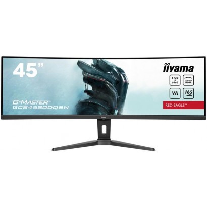 GCB4580DQSN-B1 GCB4580DQSN-B1 iiyama 44,5" ETE DQHD VA, Curved,G-Master Red Eagle,5120x1440@165Hz,450cd/m²,0,8ms,Speakers,USB...