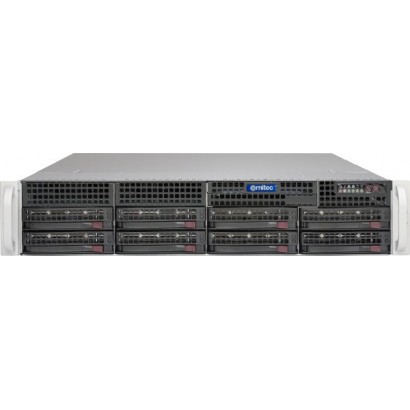 SERVER-EX-4210-32-R8-HW-5X6TB-WS Ernitec Xeon 4210, 32GB, 500GB NVMe, 5x6TB HDD. 2x 1GbE, IPMI,...