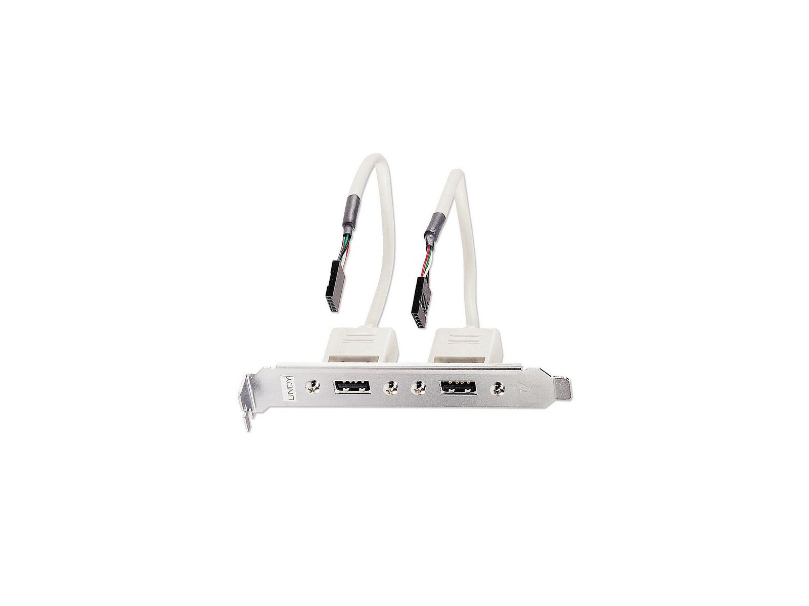 33147 33147 Lindy PC Back Plate, USB 2.0, 2 Port 33147 33147 Lindy PC Back Plate, USB 2.0, 2 Port