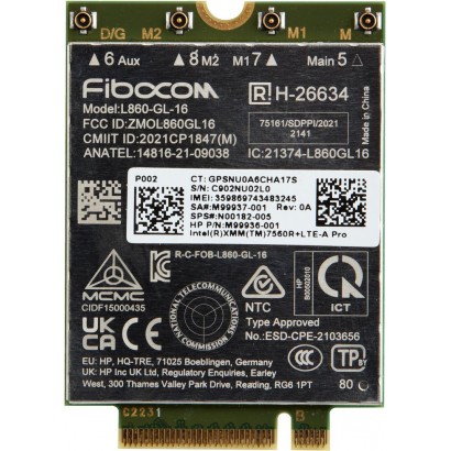 7P993AA 7P993AA HP Xmm 7560 R+ Lte-Advanced Pro Wwan