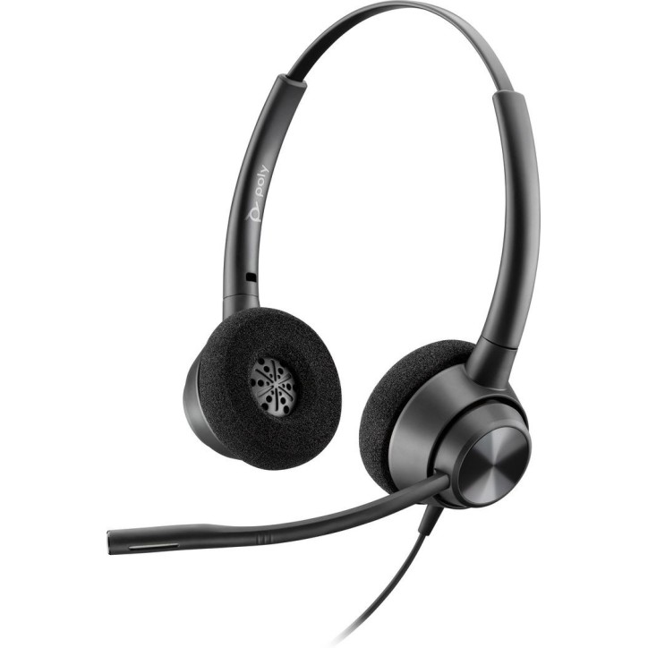 767G0AA HP EncorePro 320 Stereo USB-A Headset TAA 214570-01