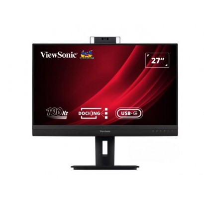 VG2757V-2K ViewSonic 27" QHD Frameless IPS Monitor with Webcam, HDMI, DipsplayPort in & out...