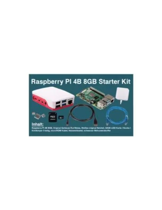 SI-RPI4B-FULL8GB Raspberry Pi Consist of br1 pce Power adapter USBC br1 pcs Micro HDMI cable br1 pce patch cablebr1 pce Raspberr