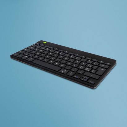 RGOCOCHWLBL R-Go Tools R-Go Compact Break keyboard, QWERTZ (CH), bluetooth, black