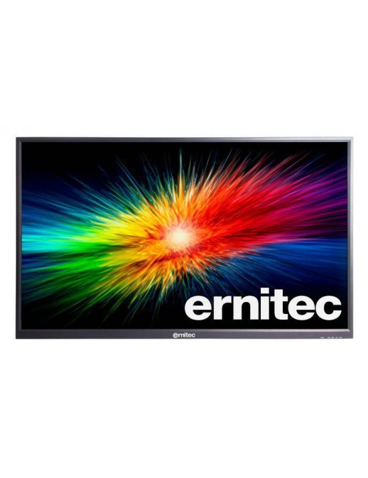 0070-24155-L Ernitec 55" 24/7 4K surveillance monitor - plastic frame