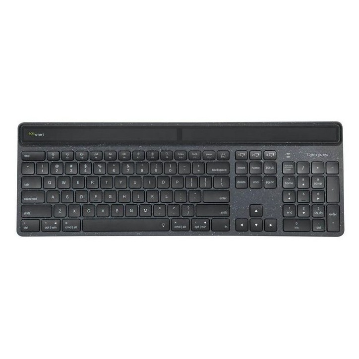 AKB868NO Targus EcoSmart® Energy Harvesting Antimicrobial Bluetooth® Keyboard (NO)