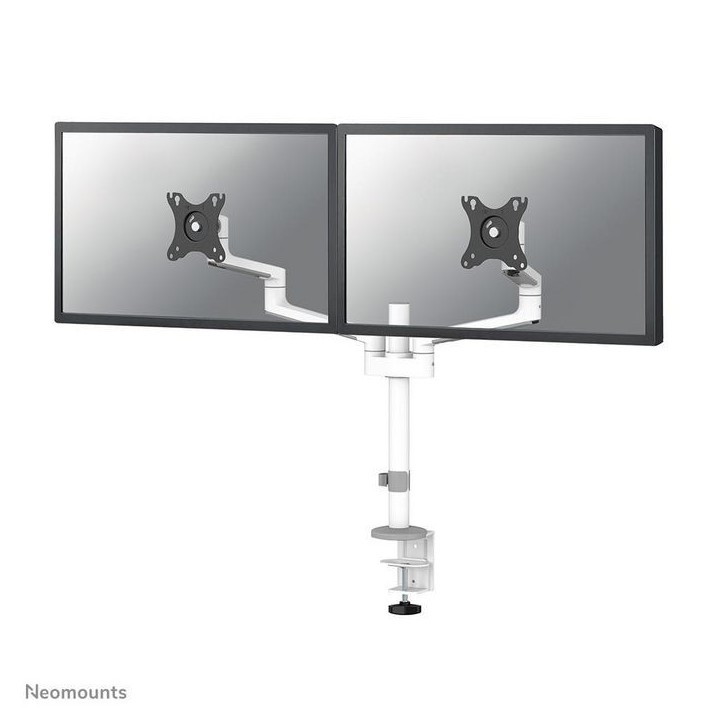 DS60-425WH2 Neomounts Screen Desk Mount (Clamp+Grommet)