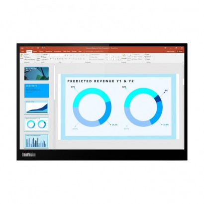63AAUAT6WL 63AAUAT6WL Lenovo Thinkvision M14D 35.6 Cm (14") 2240 X 1400 Pixels 2.2K Led Black