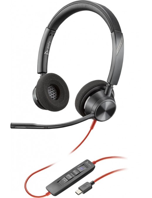 76J19AA 76J19AA HP Blackwire 3320 Microsoft Teams Certified USB-C Headset 214013-101