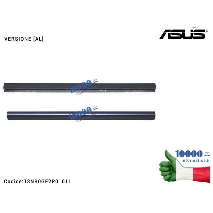 Copri Cerniere Coperchio ASUS VivoBook S14 S410 [AL] (STAR GREY) A411 F411 K410 P1410 S401 S410QA S410U S410UA S410UF S410UN S41