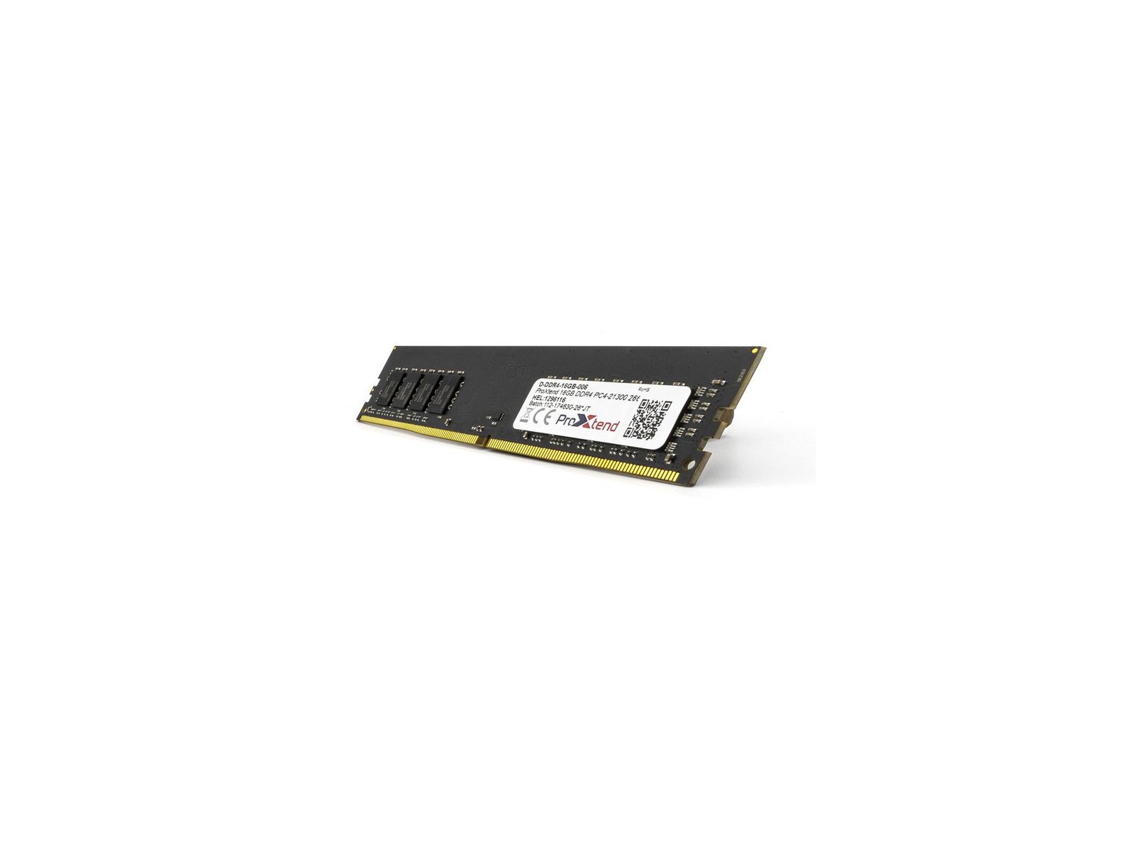 D-DDR4-16GB-006 D-DDR4-16GB-006 ProXtend 16GB DDR4 PC4-21300 2666MHz 827357 D-DDR4-16GB-006 D-DDR4-16GB-006 ProXtend 16GB DDR4 PC4-21300 2666MHz 827357