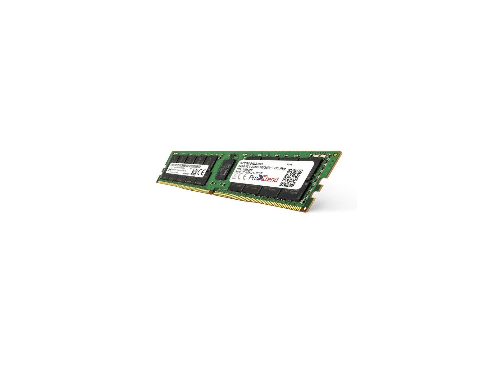 D-DDR4-64GB-003 D-DDR4-64GB-003 ProXtend 64GB DDR4 PC4-23400 2933MHz 828142 D-DDR4-64GB-003 D-DDR4-64GB-003 ProXtend 64GB DDR4 PC4-23400 2933MHz 828142