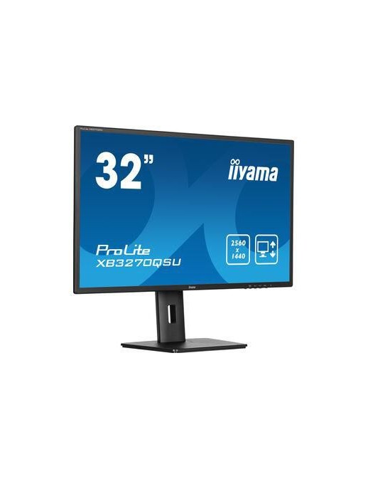 XB3270QSU-B1 XB3270QSU-B1 iiyama 32" IPS-panel, 2560x1440, 250cd/m², 3ms, Speakers, DisplayPort, 2xHDMI, USB 3x 3.2, 15cm Hei...