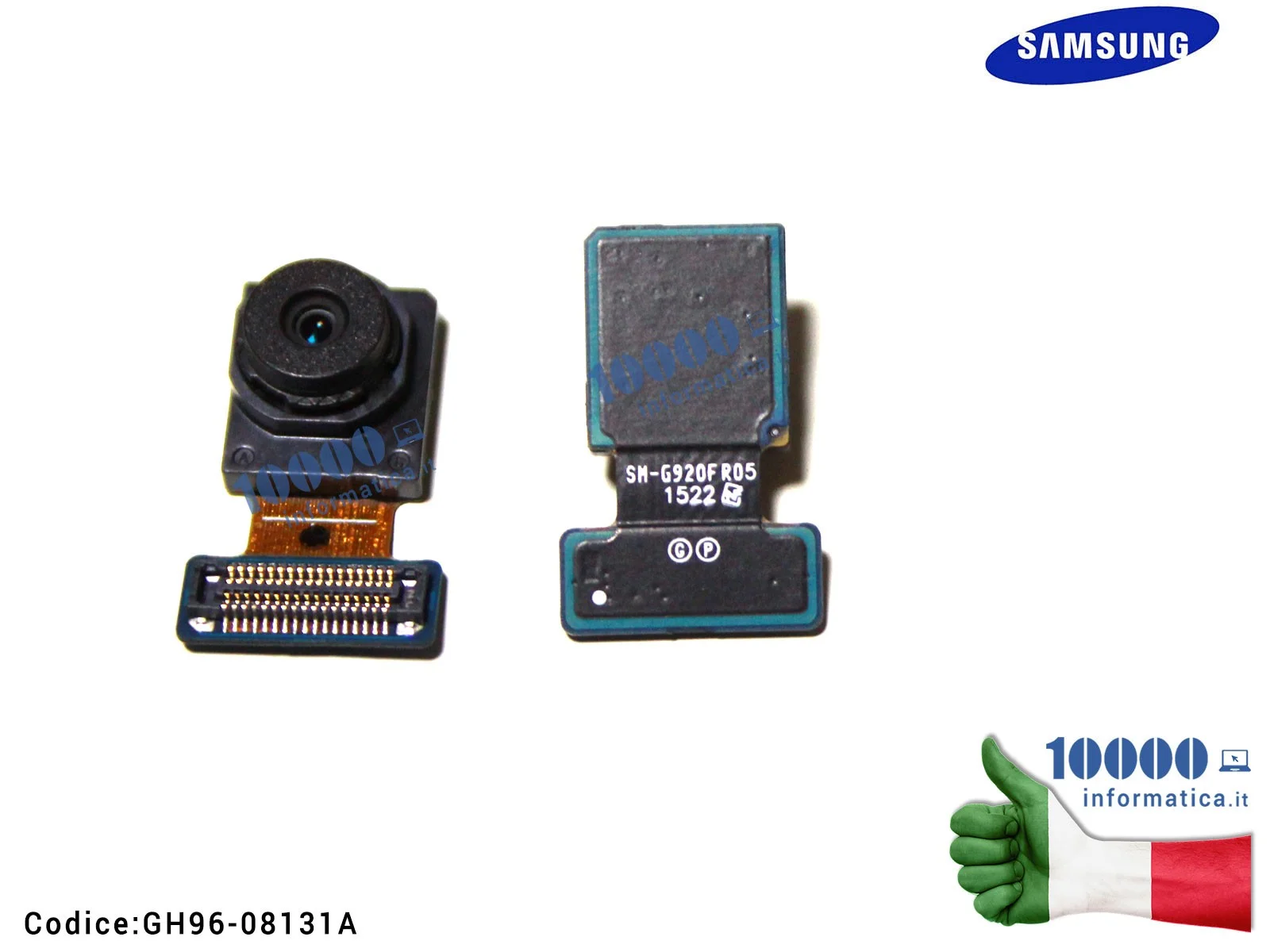GH96-08131A Fotocamera Anteriore Frontale Front Camera SAMSUNG Galaxy S6 Edge SM-G925F SM-G920F [5MP] GH96-08131A