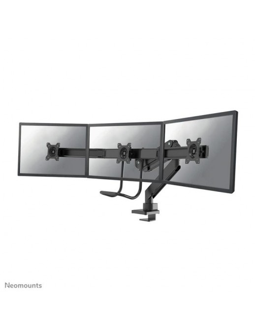 NM-D775DX3BLACK NM-D775DX3BLACK Neomounts Nm-D775Dx3Black Full Motion Dual Desk Monitor Arm (Clamp & Grommet) With Crossbar A...