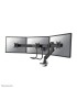NM-D775DX3BLACK NM-D775DX3BLACK Neomounts Nm-D775Dx3Black Full Motion Dual Desk Monitor Arm (Clamp & Grommet) With Crossbar A...