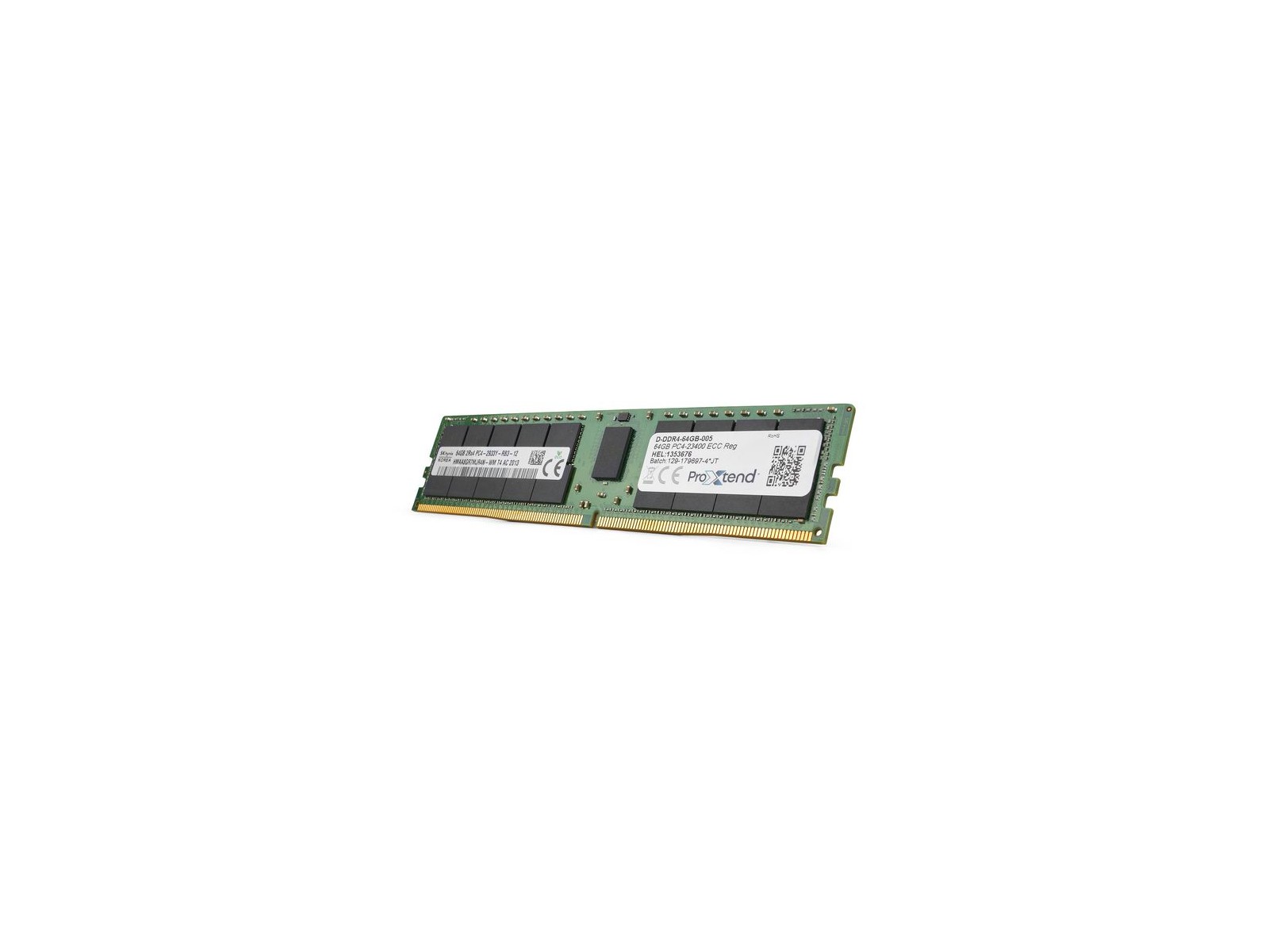 D-DDR4-64GB-005 D-DDR4-64GB-005 ProXtend 64GB DDR4 PC4-23400 2933MHz 836188 D-DDR4-64GB-005 D-DDR4-64GB-005 ProXtend 64GB DDR4 PC4-23400 2933MHz 836188