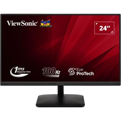 VA2408-MHDB ViewSonic '24" 16:9 (23.8") 1920 x 1080 SuperClear® IPS LED monitor w/VGA, HDMI, DP,...