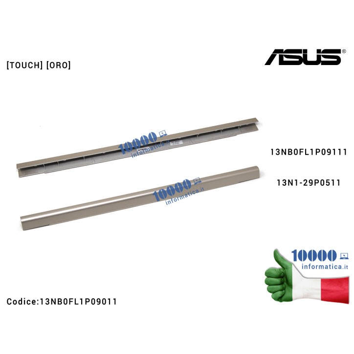 Copri Cerniere Coperchio ASUS [TOUCH SCREEN] [ORO] VivoBook Pro 15 N580V N580VN NX580VD N580VD M580VD X580V X580VD X580VN X580GD