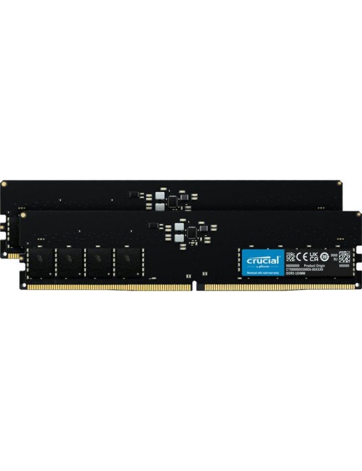 CT2K32G56C46U5 CT2K32G56C46U5 Crucial Memory Module 64 Gb 2 X 32 Gb Ddr5 5600 Mhz