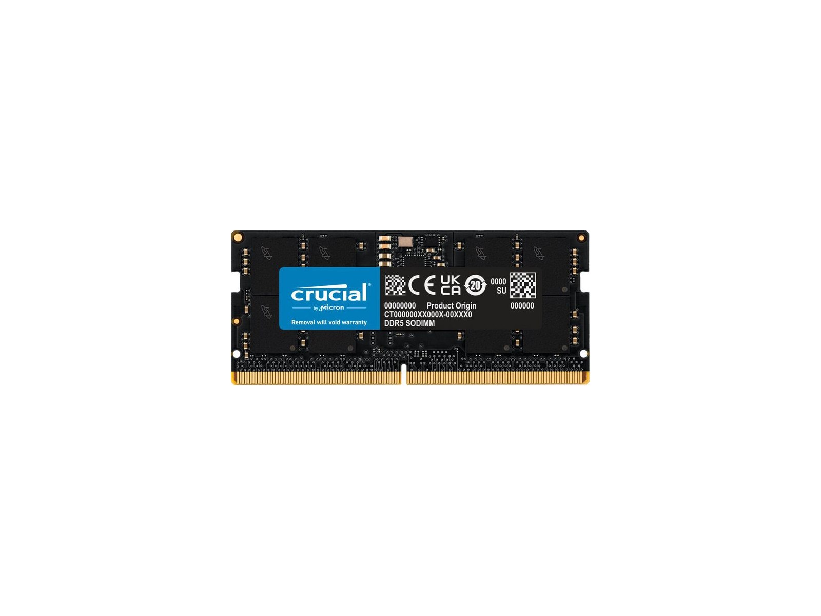 CT16G48C40S5 CT16G48C40S5 Crucial Memory Module 16 Gb 1 X 16 Gb Ddr5 4800 Mhz CT16G48C40S5 CT16G48C40S5 Crucial Memory Module 16 Gb 1 X 16 Gb Ddr5 4800 Mhz
