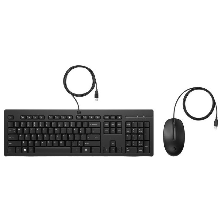 286J4AAABS HP 225 Wired Mouse and Keyboard Combo Sweden