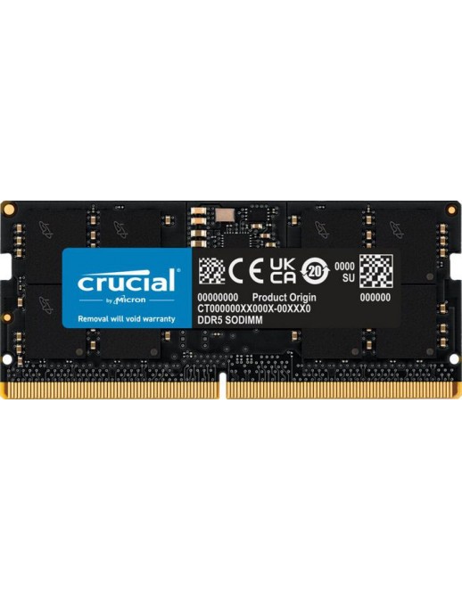 CT16G56C46S5 Memoria RAM SO-DIMM DDR5 16GB CRUCIAL 5600MHz DDR5-5600 1.1V CL46 CT16G56C46S5