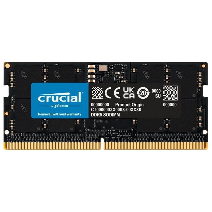 CT16G56C46S5 Crucial Memory Module 16 Gb 1 X 16 Gb Ddr5 5600 Mhz Ecc