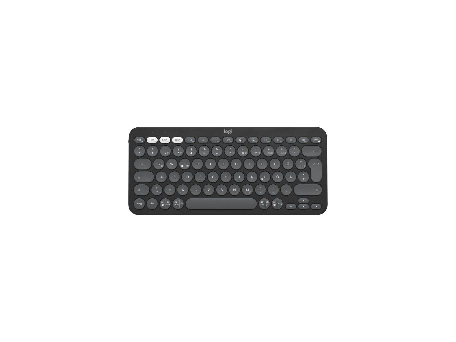 920-011795 920-011795 Logitech Pebble Keys 2 K380S Keyboard Rf Wireless + Bluetooth Qwertz German Graphite 920-011795 920-011795 Logitech Pebble Keys 2 K380S Keyboard Rf Wireless + Bluetooth Qwertz German Graphite