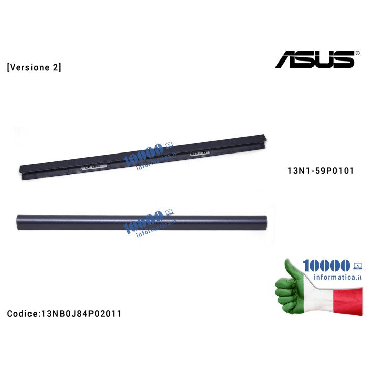 Copri Cerniere Coperchio [VERSIONE 2] ASUS VivoBook 14 R420 (STAR GREY) 14 E406M E406MA E406S E406SA R420M R420MA LCD HINGECAP 13N1-59P0101