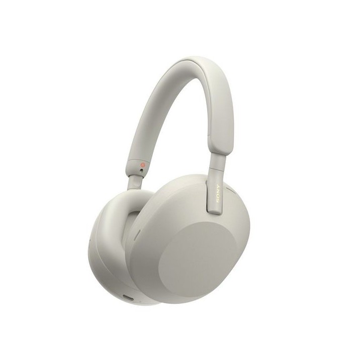 WH1000XM5S.CE7 Sony Wh-1000Xm5 Headphones Wired & Wireless Head-Band Calls/Music Bluetooth Silver, White 1,925 Wh