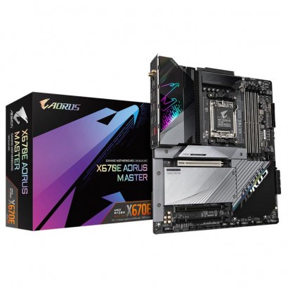 X670E AORUS MASTER Gigabyte (Rev. 1.0) Motherboard Amd X670 Socket Am5 Atx