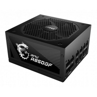 MPG A850GF MPG A850GF MSI Uk Psu '850W, 80 Plus Gold Certified, Fully Modular, 100% Japanese Capacitor, Flat Cables, Atx Powe...
