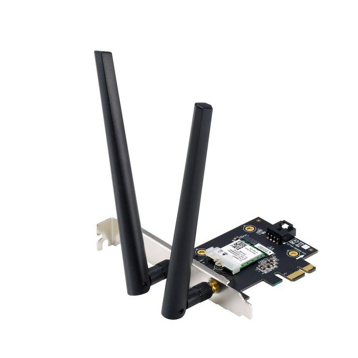 90IG07I0-ME0B10 Asus WiFi 6E, Bluetooth 5.2, PCI-Express, 2.4GHz / 5GHz / 6GHz, 49.7g Yes 90IG07I0-ME0B10 Asus WiFi 6E, Bluetooth 5.2, PCI-Express, 2.4GHz / 5GHz / 6GHz, 49.7g Yes