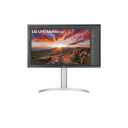 27UP85NP-W LG 68.6 Cm (27") 3840 X 2160 Pixels 4K Ultra Hd Led Silver