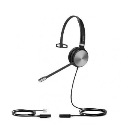 YHS36 MONO Yealink Yhs36 Headset Wired Head-Band Office/Call Center Black, Silver