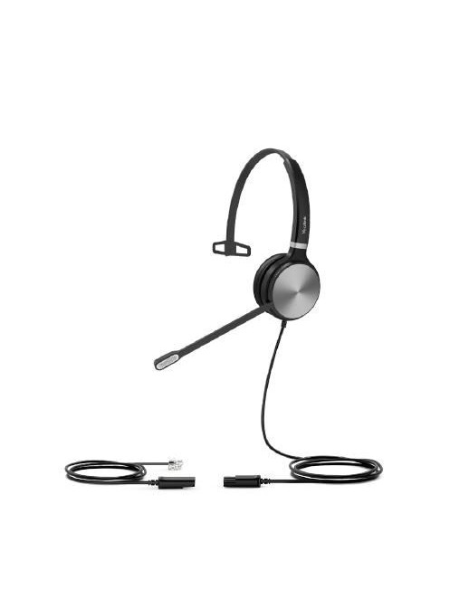 YHS36 MONO Yealink Yhs36 Headset Wired Head-Band Office/Call Center Black, Silver