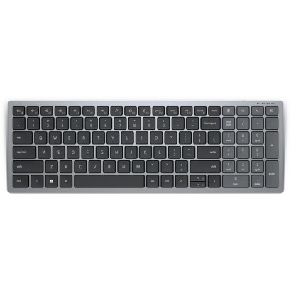 KB740-GY-R-NOR Dell Kb740 Keyboard Rf Wireless + Bluetooth Qwerty Nordic Grey, Black