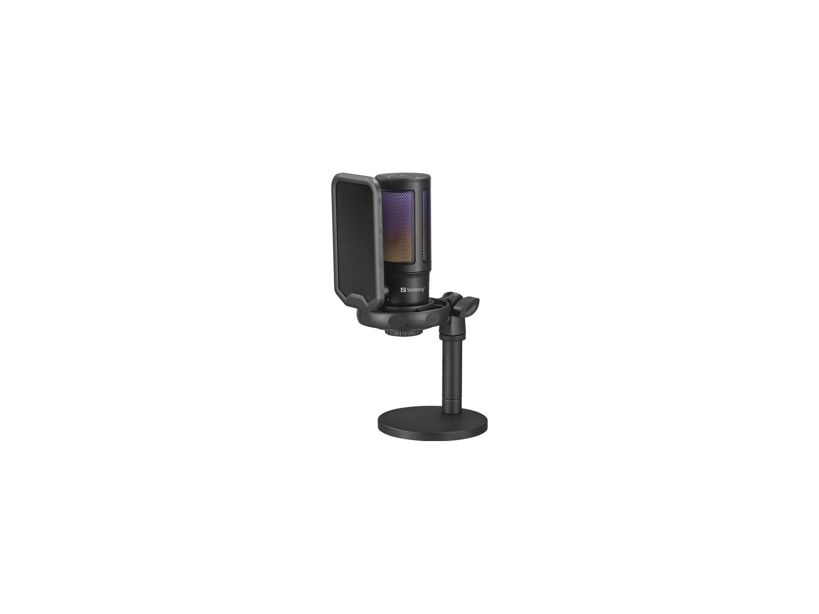 126-39 126-39 Sandberg Streamer USB Microphone RGB 126-39 126-39 Sandberg Streamer USB Microphone RGB