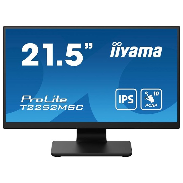 T2252MSC-B2 iiyama 21,5" PCAP 10P Touch T2252MSC-B2 iiyama 21,5" PCAP 10P Touch