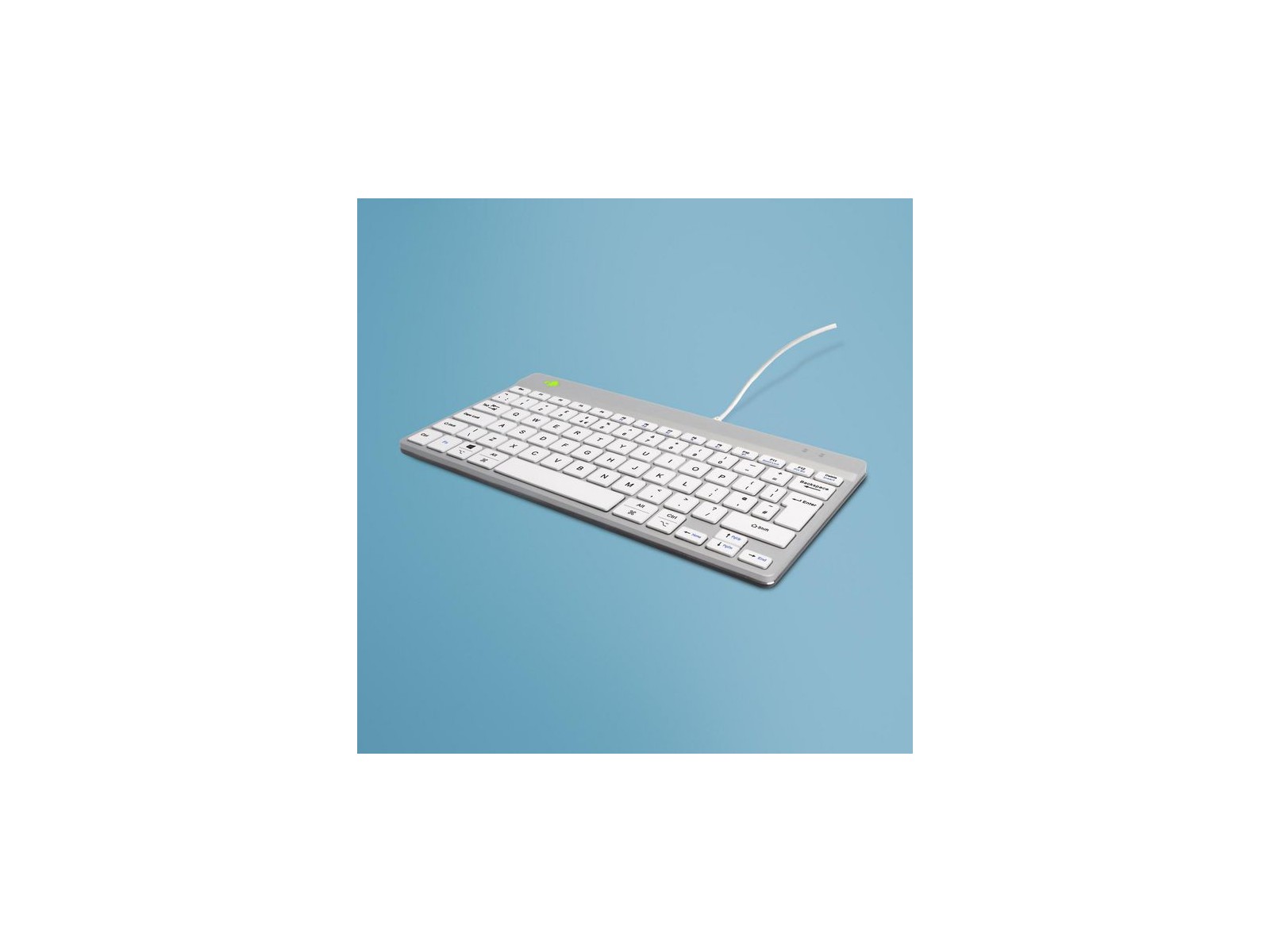 RGOCOUKWDWH RGOCOUKWDWH R-Go Tools Compact Break ergonomic keyboard QWERTY (UK), wired, white RGOCOUKWDWH RGOCOUKWDWH R-Go Tools Compact Break ergonomic keyboard QWERTY (UK), wired, white
