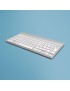 RGOCOUKWLWH RGOCOUKWLWH R-Go Tools Compact Break ergonomic keyboard, QWERTY (UK), bluetooth, white