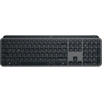 920-011565 Logitech MX Keys S keyboard RF Wireless + Bluetooth QWERTZ German Graphite