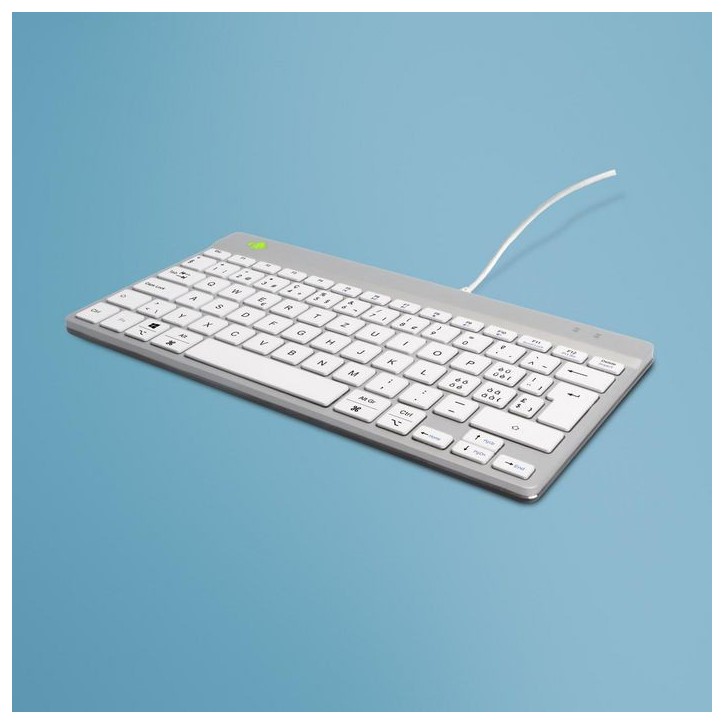 RGOCOCHWDWH Compact Break ergonomic keyboard QWERTZ (CH), wired,
