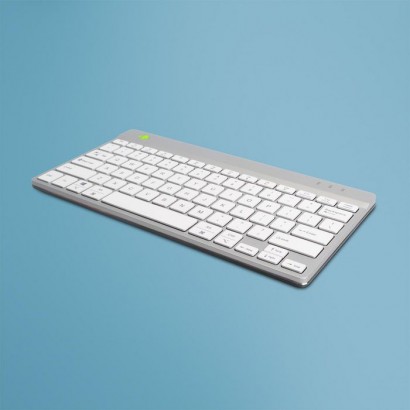 RGOCOUSWLWH RGOCOUSWLWH R-Go Tools Compact Break ergonomic keyboard, QWERTY (US), bluetooth, white