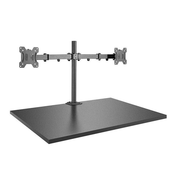 40658 Lindy Dual Display Bracket W/ Pole & Desk Clamp 874567