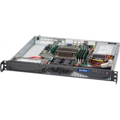 SERVER-BX-I5-16-R2F Ernitec i5-12400, 16GB, 500GB NVMe, 2x 2.5GbE, IPMI, 1x 350W, Windows 11 Pro