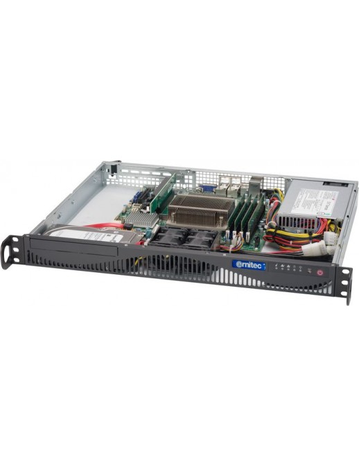 SERVER-BX-I5-16-R2F Ernitec i5-12400, 16GB, 500GB NVMe, 2x 2.5GbE, IPMI, 1x 350W, Windows 11 Pro