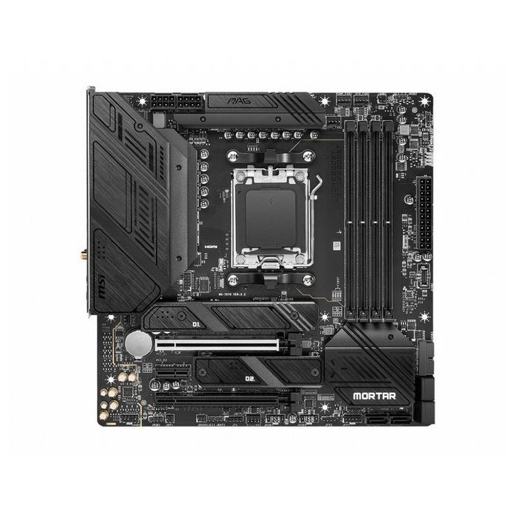 7D76-001R MSI Mag B650M Mortar Wifi Amd B650 Socket Am5 Micro Atx